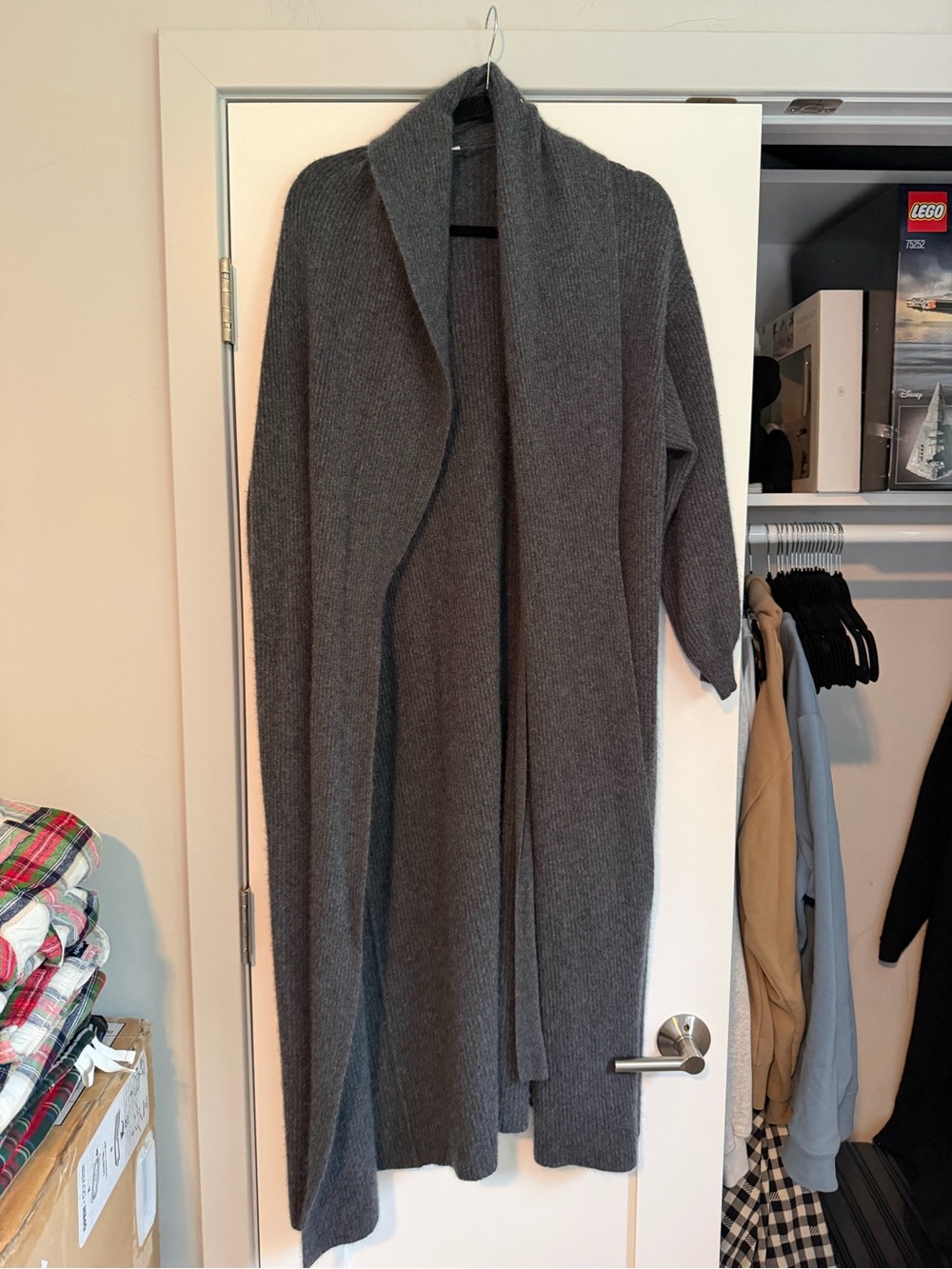 nordstrom open front long duster cardigan